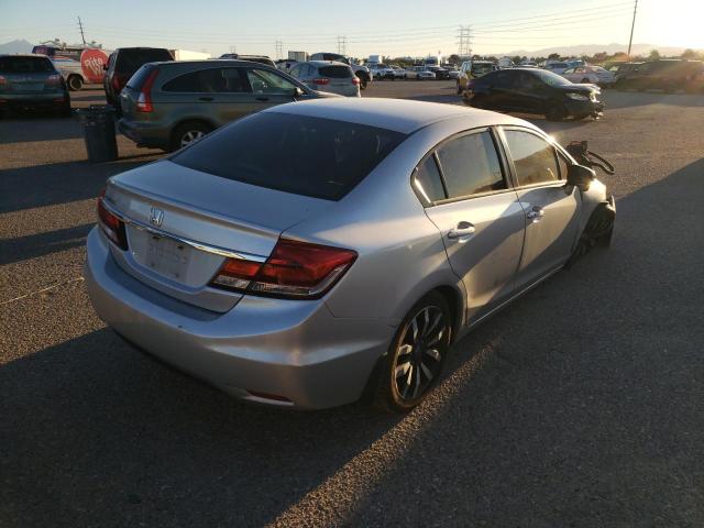 19XFB2F90EE027557 - 2014 HONDA CIVIC EXL Gümüş foto 4