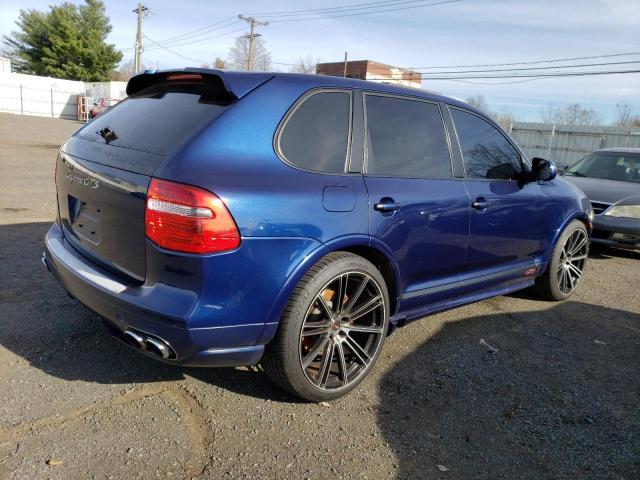 WP1AD29P78LA71662 - 2008 PORSCHE CAYENNE GT BLUE photo 3