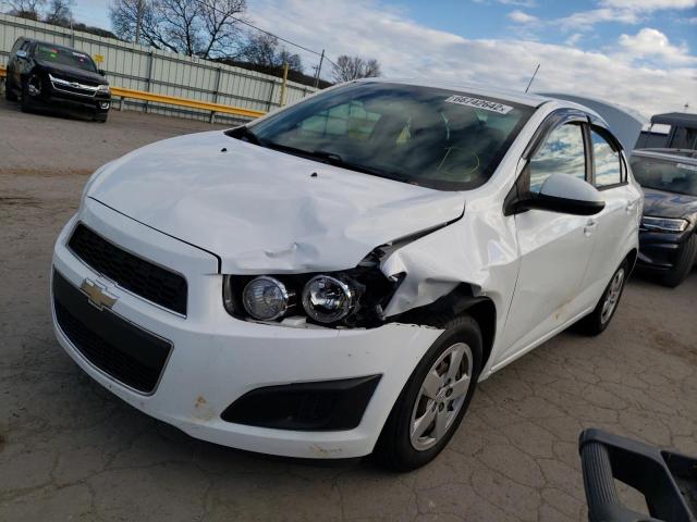 1G1JB5SH3F4180860 - 2015 CHEVROLET SONIC LS WHITE photo 2