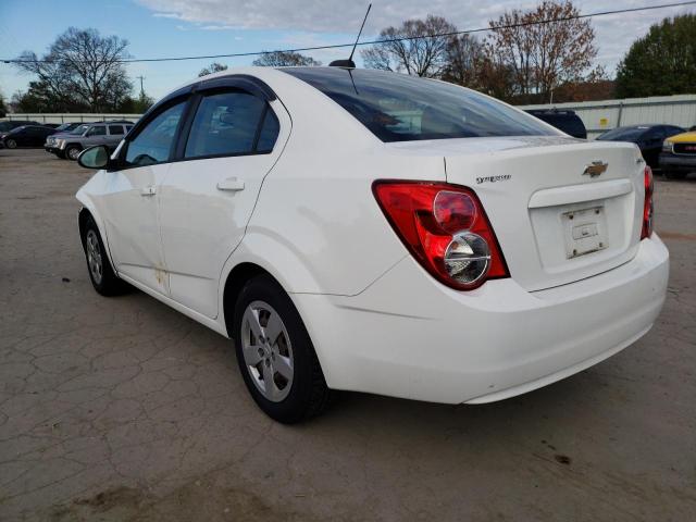 1G1JB5SH3F4180860 - 2015 CHEVROLET SONIC LS WHITE photo 3