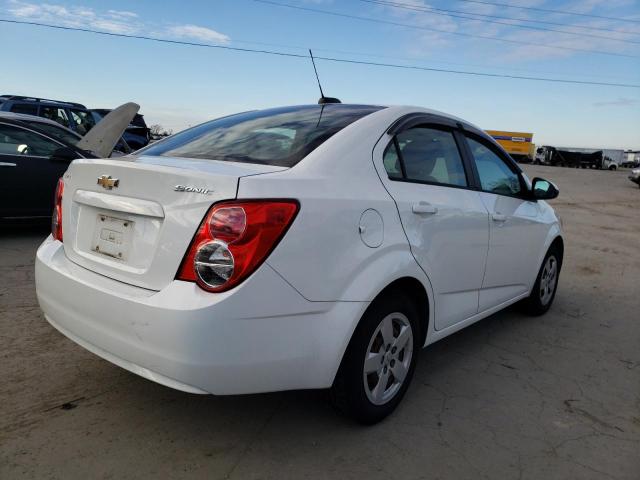 1G1JB5SH3F4180860 - 2015 CHEVROLET SONIC LS WHITE photo 4
