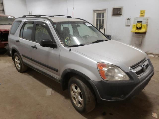 JHLRD78402C054883 - 2002 HONDA CR-V LX SILVER photo 4