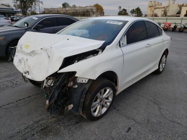 1C3CCCCB5FN599271 - 2015 CHRYSLER 200 C WHITE photo 2