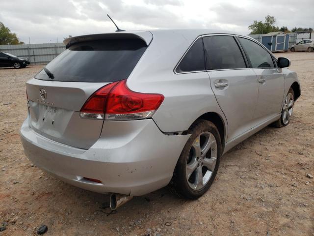 4T3ZK11A79U006627 - 2009 TOYOTA VENZA SILVER photo 4