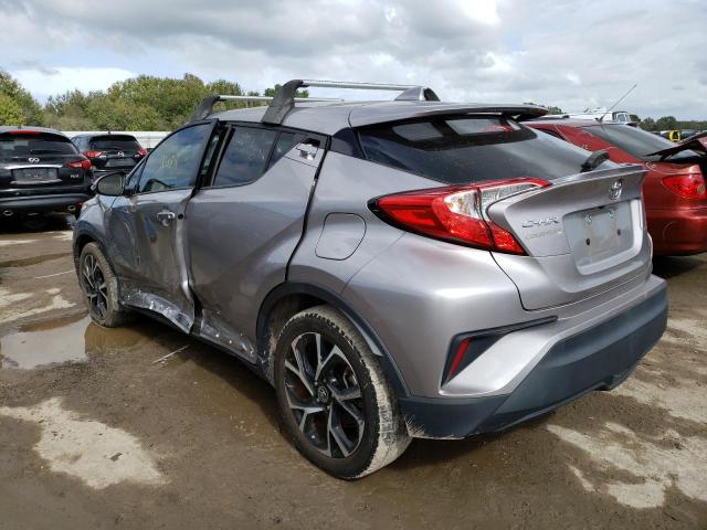 NMTKHMBX0LR106211 - 2020 TOYOTA C-HR XLE SILVER photo 3