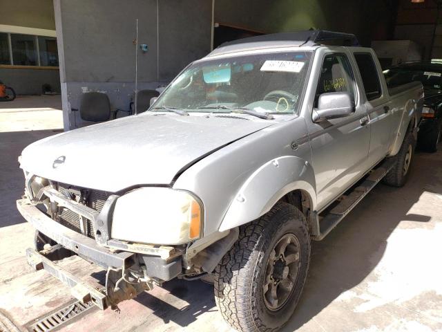 1N6ED29Y14C456475 - 2004 NISSAN FRONTIER C SILVER photo 2