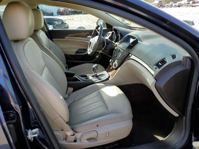 2G4GR5EK0C9135917 - 2012 BUICK REGAL BLUE photo 5