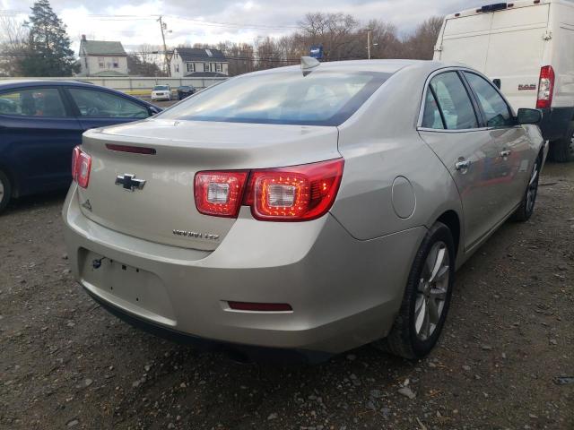 1G11F5SL1FF338660 - 2015 CHEVROLET MALIBU LTZ 银色 照片 4