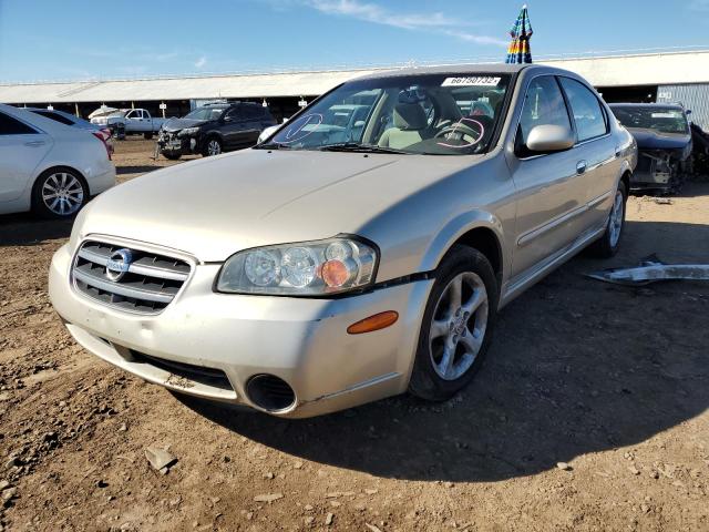 JN1DA31D32T452434 - 2002 NISSAN MAXIMA GLE GOLD photo 2