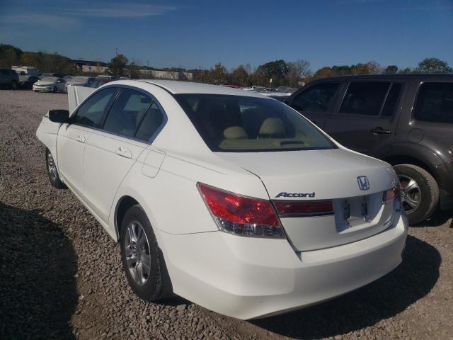 1HGCP2F65CA078600 - 2012 HONDA ACCORD SE WHITE photo 3