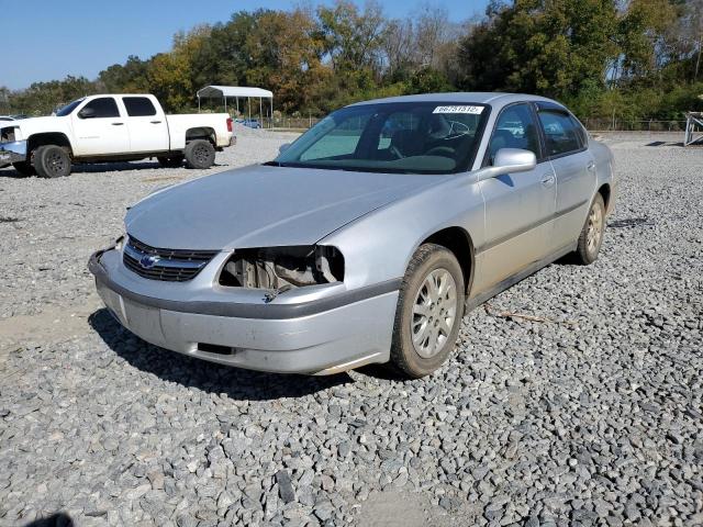 2G1WF52E049130315 - 2004 CHEVROLET IMPALA SILVER photo 2