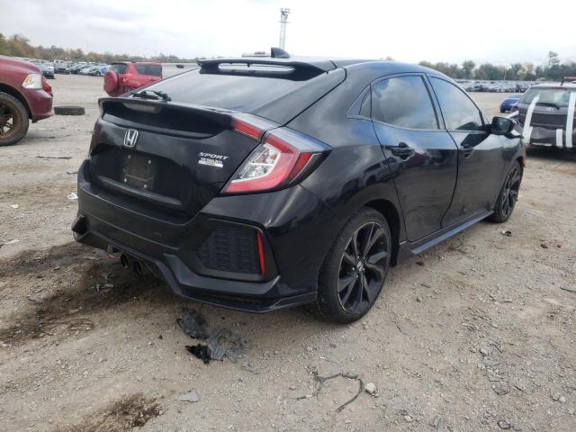 SHHFK7H46JU221642 - 2018 HONDA CIVIC SPOR أسود صورة 4