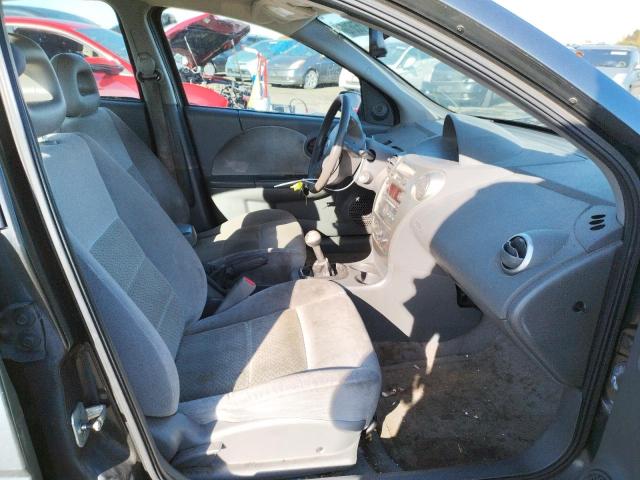 1G8AK55F87Z119617 - 2007 SATURN ION GRAY photo 5