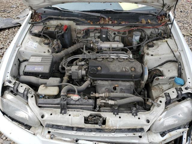 2HGEH234XNH541196 - 1992 HONDA CIVIC CX WHITE photo 7