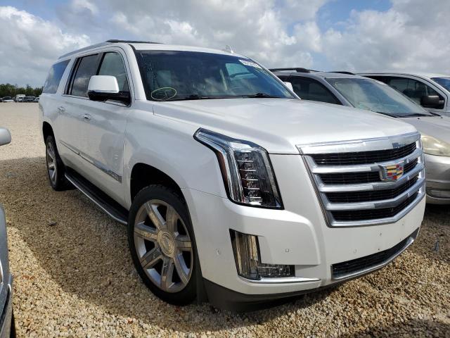 1GYS4HKJXJR146320 - 2018 CADILLAC ESCALADE E WHITE photo 1