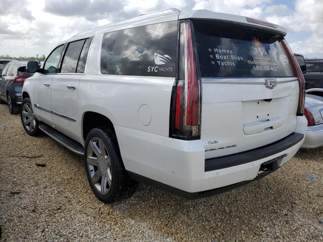 1GYS4HKJXJR146320 - 2018 CADILLAC ESCALADE E WHITE photo 3