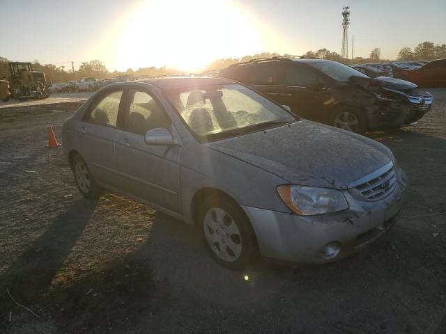 KNAFE121555137577 - 2005 KIA SPECTRA LX GRAY photo 1