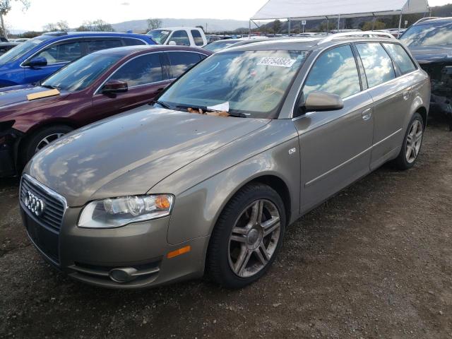 WAUKF78E67A040956 - 2007 AUDI A4 2.0T AV BEIGE photo 2