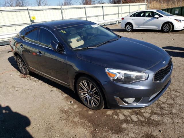 KNALN4D71E5130793 - 2014 KIA CADENZA PR GRAY photo 1