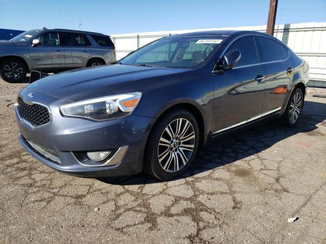 KNALN4D71E5130793 - 2014 KIA CADENZA PR GRAY photo 2