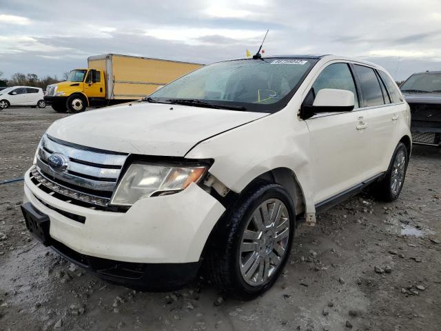 2FMDK39C08BA43365 - 2008 FORD EDGE LIMIT WHITE photo 2