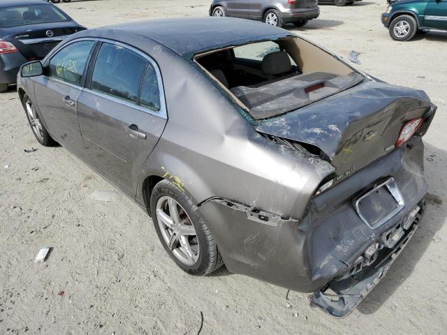 1G1ZC5E09AF170353 - 2010 CHEVROLET MALIBU 1LT ნაცრისფერი ფოტო 3