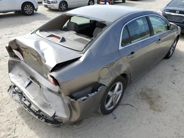 1G1ZC5E09AF170353 - 2010 CHEVROLET MALIBU 1LT ნაცრისფერი ფოტო 4