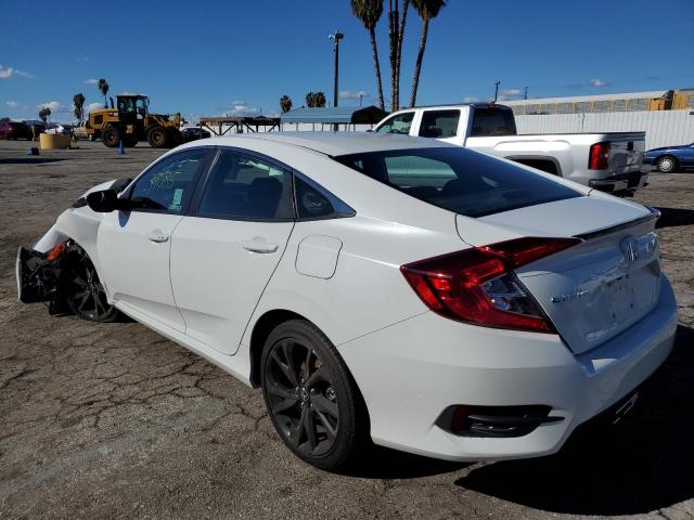 2HGFC2F83LH600880 - 2020 HONDA CIVIC SPOR 白色 照片 3
