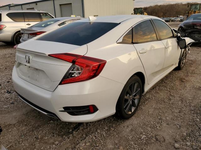 JHMFC1F71KX007592 - 2019 HONDA CIVIC EXL 白色 照片 4