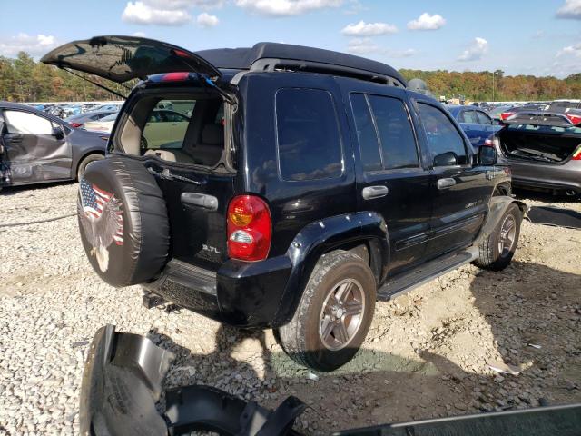 1J4GK38KX3W670344 - 2003 JEEP LIBERTY RE BLACK photo 4