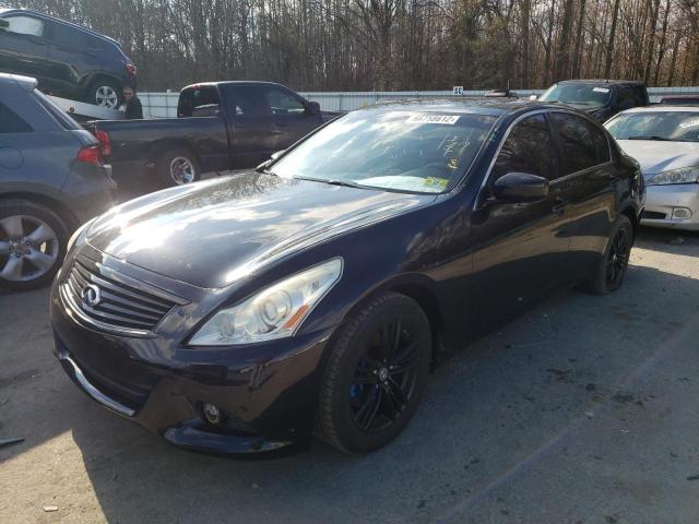 JN1CV6AR5CM975060 - 2012 INFINITI G37 BLACK photo 1