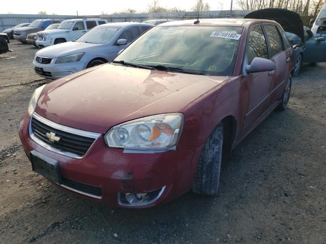 1G1ZU63866F217390 - 2006 CHEVROLET MALIBU MAX 红色 照片 2