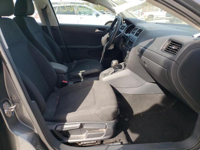 3VW2K7AJ4FM327281 - 2015 VOLKSWAGEN JETTA BASE 灰色 照片 5