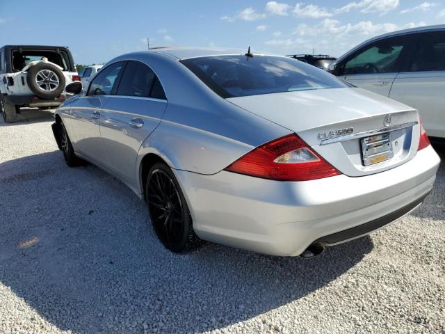 WDDDJ75X76A016895 - 2006 MERCEDES-BENZ CLS 500C SILVER photo 3