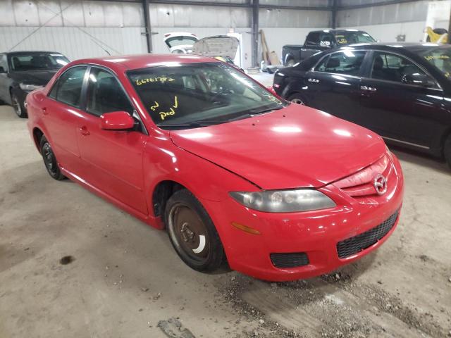 1YVHP80CX85M32501 - 2008 MAZDA 6 I RED photo 1