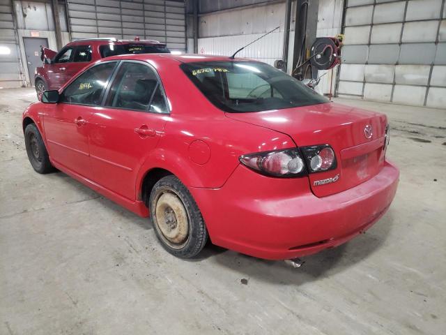 1YVHP80CX85M32501 - 2008 MAZDA 6 I RED photo 3