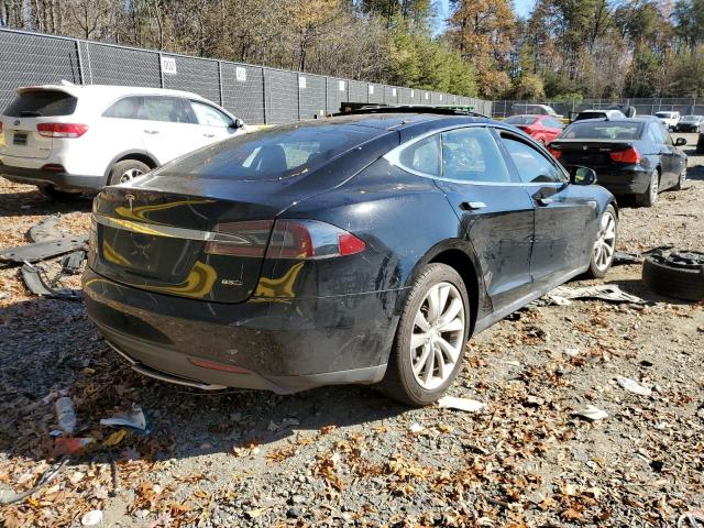 5YJSA1H24FFP78765 - 2015 TESLA MODEL S 85 BLACK photo 4