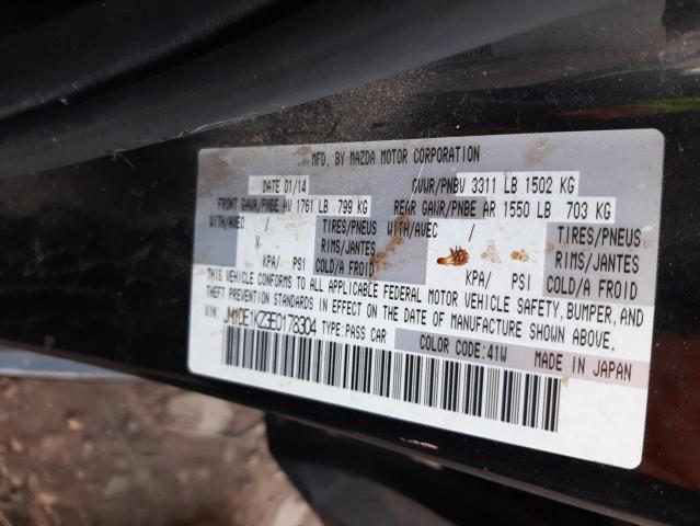 JM1DE1KZ3E0178304 - 2014 MAZDA MAZDA2 SPO 黑色 照片 10