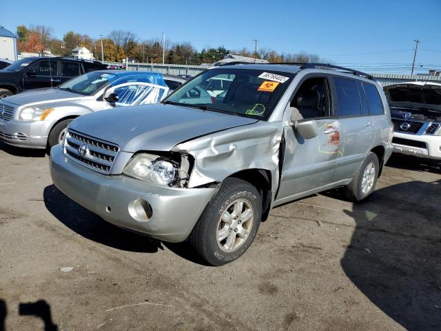 JTEHF21A210026648 - 2001 TOYOTA HIGHLANDER SILVER photo 2