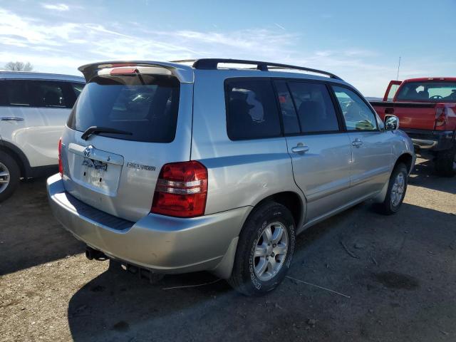 JTEHF21A210026648 - 2001 TOYOTA HIGHLANDER SILVER photo 4