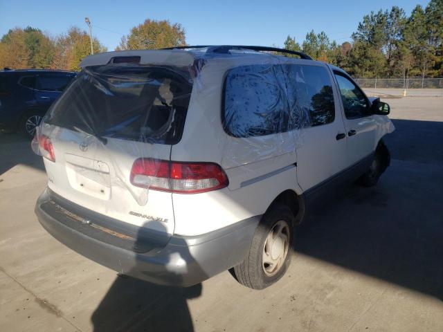 4T3ZF13C81U329155 - 2001 TOYOTA SIENNA LE WHITE photo 4