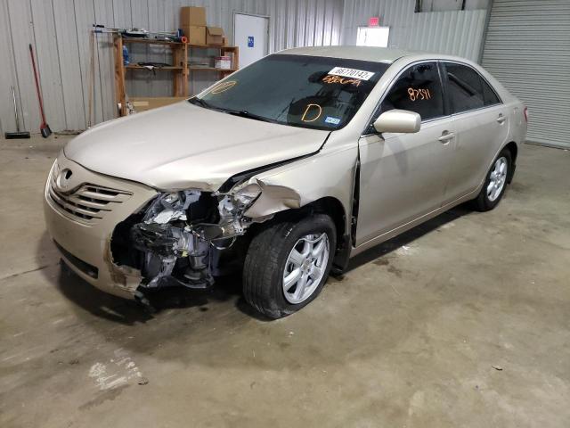 4T1BE46K27U586659 - 2007 TOYOTA CAMRY CE/L GOLD photo 2