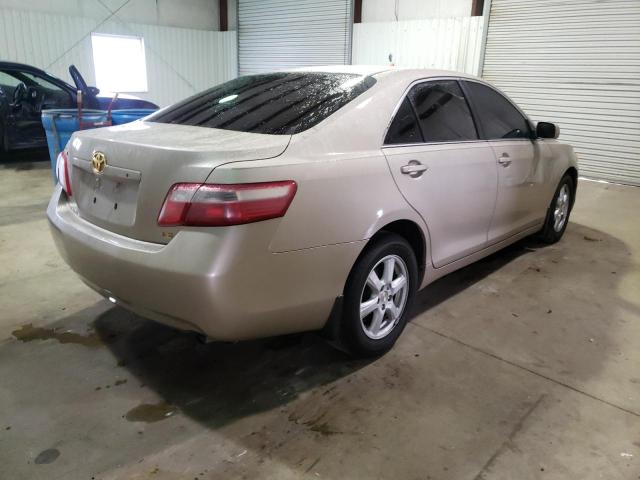 4T1BE46K27U586659 - 2007 TOYOTA CAMRY CE/L GOLD photo 4