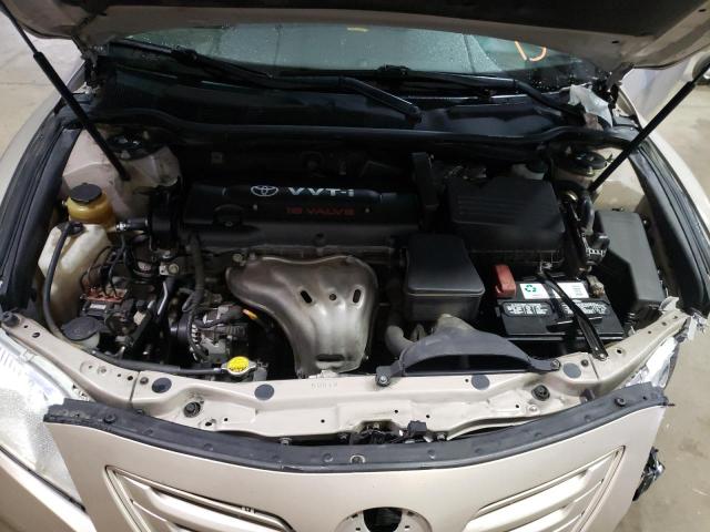 4T1BE46K27U586659 - 2007 TOYOTA CAMRY CE/L GOLD photo 7