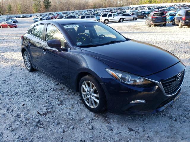 JM1BM1K79G1326316 - 2015 MAZDA MAZDA3 BLUE photo 1