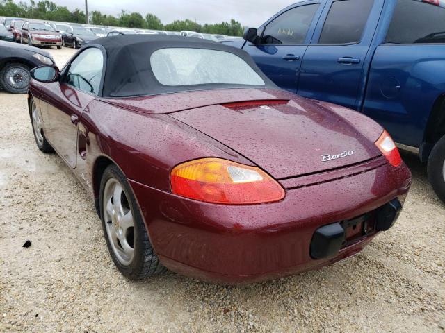 WP0CA2981WU621389 - 1998 PORSCHE BOXSTER BURGUNDY photo 3