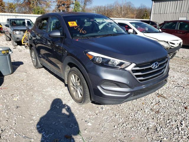 KM8J23A4XJU756992 - 2018 HYUNDAI TUCSON SE GRAY photo 1