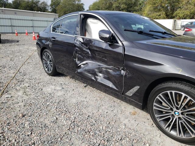 WBAJE5C52JWA96738 - 2018 BMW 540 I Սև լուսանկար 9