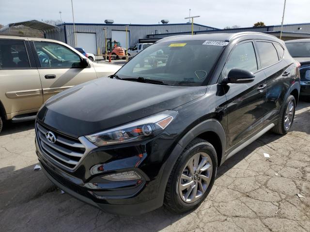 KM8J33A40JU645350 - 2018 HYUNDAI TUCSON SEL BLACK photo 2