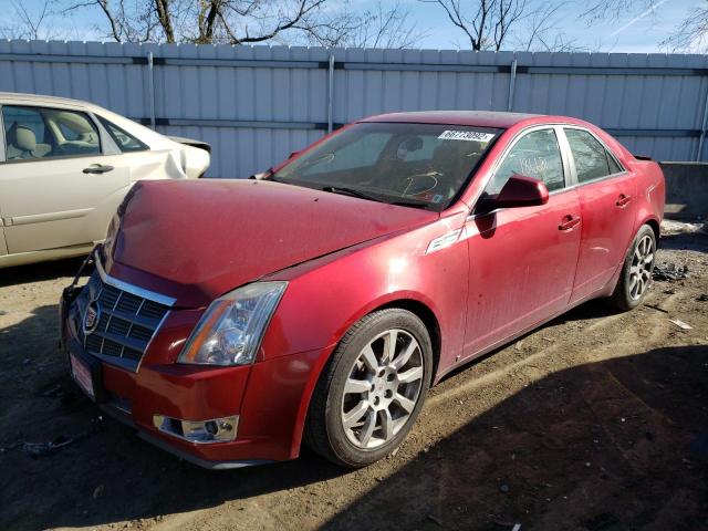 1G6DS57V090161071 - 2009 CADILLAC CTS HI FEA RED photo 2